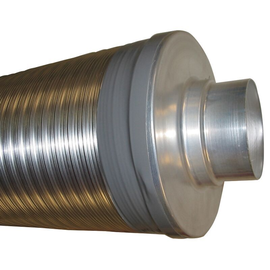 TSD315/1 Lueftungszubeh. Flexibler Telefonieschalldämpfer DN 315 Produktbild front M