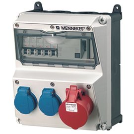 920282 Mennekes MENNEKES Steckdosen Kombi AMAXX 2 Produktbild front M