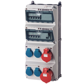 946626 Mennekes MENNEKES Steckdosen Kombi AMAXX 4 Produktbild front M