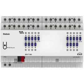 4940265 Theben THEBEN KNX FIX 2 Jalousieaktor 8fach Produktbild front M