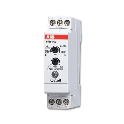 6586-500 BUSCH UNIVERSAL ZENTRALDIMMER 200W o. 100W LED Produktbild