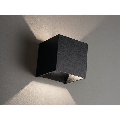 472-291009b Molto-Luce TAKE Wandleuchte Up&Down G9 230V max. 33W schwarz 100x100 Produktbild