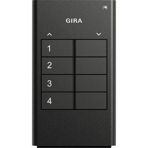 512400 Gira KNX RF Handsender 4fach Produktbild Front View L