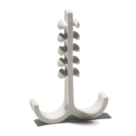 30220 Schnabl Doppelschelle DSS10 hellgrau Produktbild front M