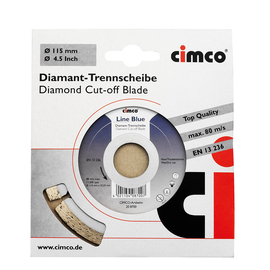 208702 Cimco DTS line blue 125 mm* Produktbild