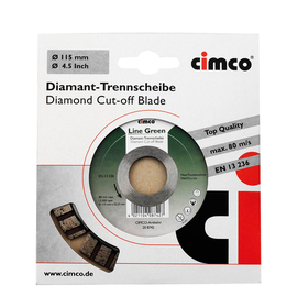 208744 Cimco DTS line green 125 mm* Produktbild