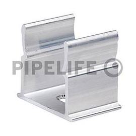 ALK63 Pipelife Alu Klemmschelle 63 pblank Produktbild front M