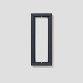 04957 SIEDLE KR 611-3/1-0 AG Kombirahmen Anthrazitgrau Produktbild