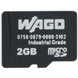 758-879/000-3102  Wago Speicherkarte SD Micro 2 GByte Produktbild