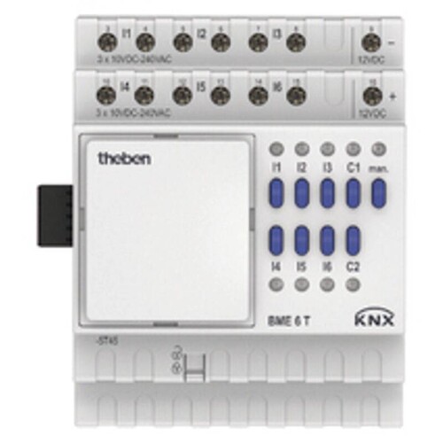 4930235 Theben THEBEN KNX Binäreingang Produktbild Front View L