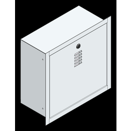 UTM-7 MEHLER UP Antennenverteiler Alu BxHxT 490x460x240mm mit Montageplatte Produktbild front M