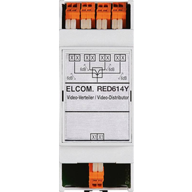 RED614Y Elcom ELCOM Video Verteiler 4fach REG 2D-Video Produktbild