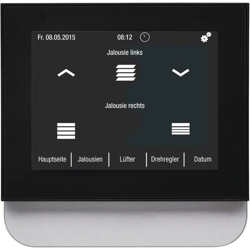 75740101 Berker BERKER KNX Touch Control 3.5 Produktbild Front View L