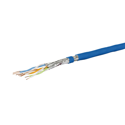 1308427032141 Metz Connect GC1000 Cat7 plus23 4P S/FTP blau AWG23 TR500 Produktbild