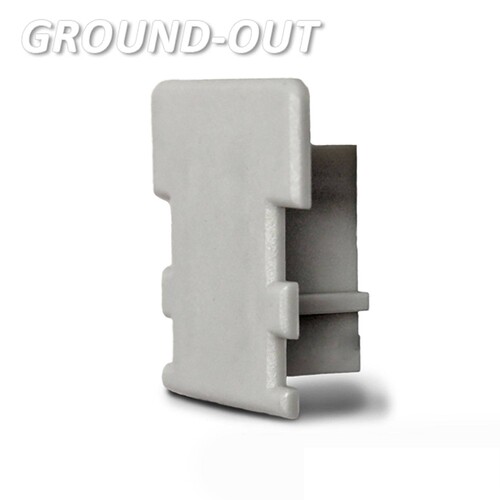 111386 Isoled Endkappen zu Ground out Produktbild Front View L