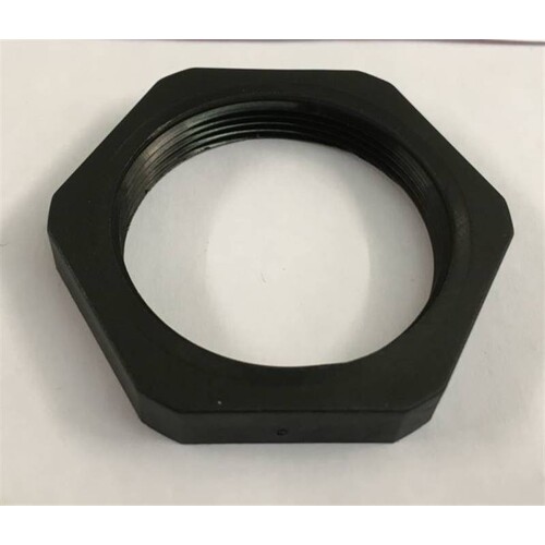 89900000 S.I.B. GPO 25 ISO Gegenmutter PA RAL9005 Produktbild Front View L