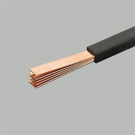 92000879 Wöhner 01196 Lamellierte Cu Schiene 279A 49,6mm² Produktbild front M