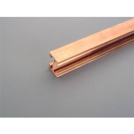 92000565 Wöhner 01223 Doppel T Schiene 3,6 m blank 1250A Produktbild front M