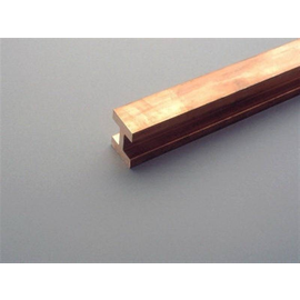 88702205 Wöhner 01249 Doppel T Schiene 2,4m blank Produktbild front M