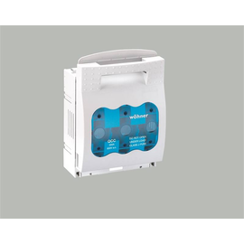 92004544 Wöhner 33409 Aufbau Sicherungshalter Class J, 3pol, 200A Produktbild front M