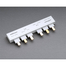92003872 Wöhner 33906 Kammschiene 3 polig, für 2 NH-LTS Produktbild front M