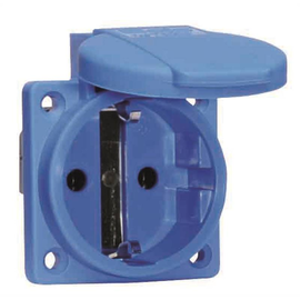 92006560 Bals SCHUKO BLAU 71094 Anbausteckdose IP54 Produktbild front M