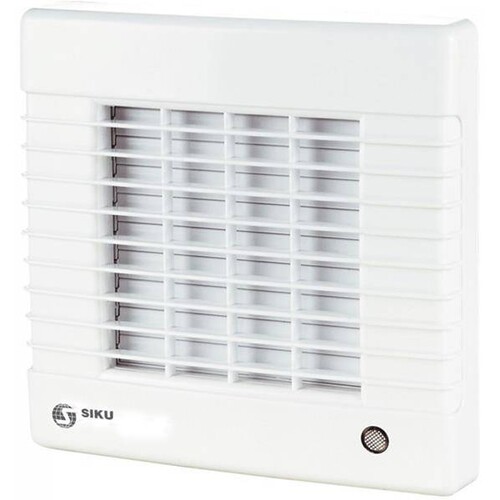 27903 SIKU Ventilator 150 AZTL DM 150 mm, automatische Jalousie, Timer Produktbild Front View L