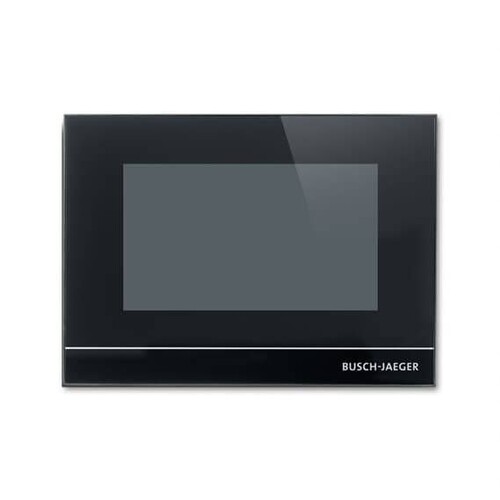 6220-0-0008 Busch-Jaeger Free@Home Panel 4.3 schwarz 6226-625 Produktbild Front View L