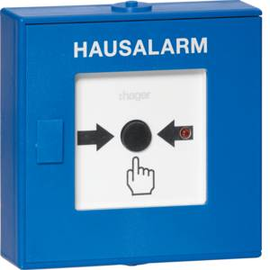 TG558A Hager Funk Druckknopfmelder, Hausalarm Produktbild