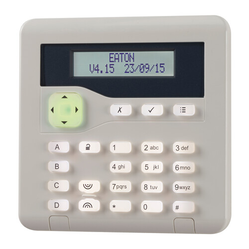 KEY-KPZ01 Laboe Code-Bedienteil verkab. f. i-on-Serie m. LCD-Display Produktbild Front View L