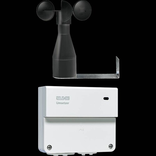 132UWS Jung Windsensor mit Umsetzer Produktbild Front View L