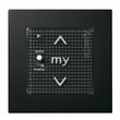 1811406 Somfy Smoove Uno A/M io Black, Funkmotorsteuergerät o. Rahmen Produktbild Additional View 1 S