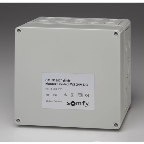 1860187 Somfy animeo KNX MasterControl W2, 16 Zonen Produktbild