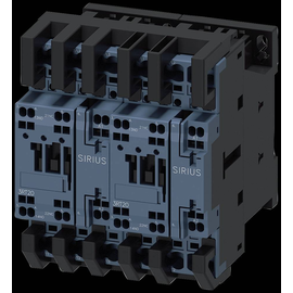 3RA23258XB302AK6 Siemens Wendekombination AC-3, 7,5kW/400V AC110 Produktbild front M