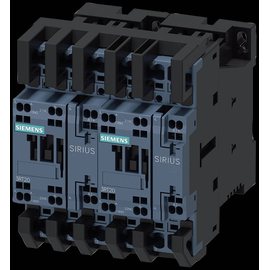 3RA23258XB302BB4 Siemens Wendekombination AC-3, 7,5kW/400V DC24V Produktbild front M