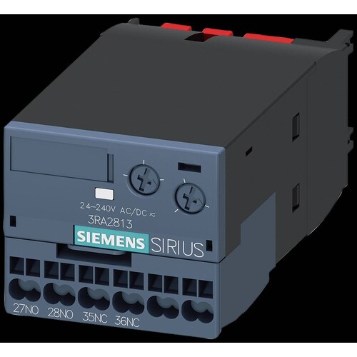 3RA2813-2FW10 Siemens Hilfsschalter, elektron. verzögert, ansprechverz. Rela Produktbild