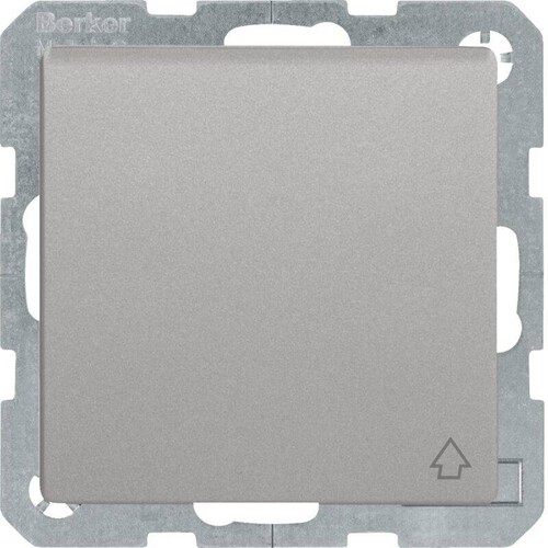 47516084 Berker BERKER Q.x SSD mit Klappdeckel, alu samt Produktbild