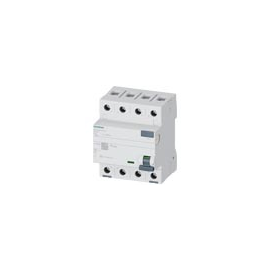 5SV3346-6LA01 Siemens FI-Schutz- schalter Typ A/G 63A 3+N-pol. 30mA Produktbild front M