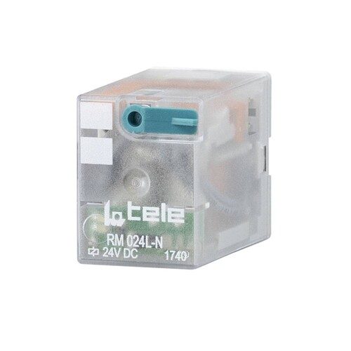 100603LD-N Tele-Haase RM 024L-N Minirelais 24VDC, 4 We Produktbild Front View L