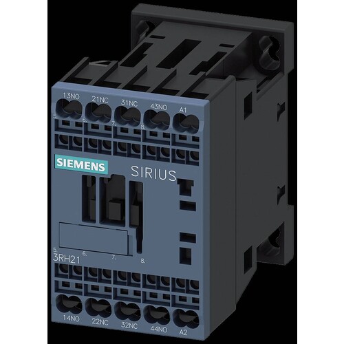 3RH2122-2AP60 Siemens Hilfsschütz, 2S+2Ö, AC 220V/50Hz, 240V/60Hz, S00, Fe Produktbild