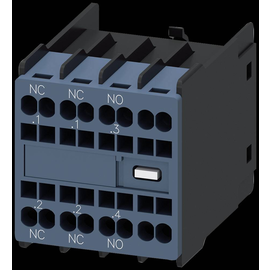3RH2911-2HA12 Siemens Hilfsschalter 1S+2Ö Strombahnen:1Ö, 1S für Hilfs-/Mot Produktbild