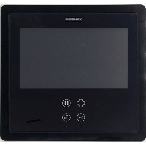 6560 Fermax FERMAX SMILE Rahmen für Monitor 7,0 Farbe anthrazit, für Up  Do Produktbild Front View L