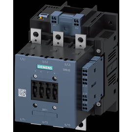 3RT10552NB36 Siemens Schütz,AC- 3e,150A/75kW/400V,3-polig,AC/DC21-27,3V Produktbild front M