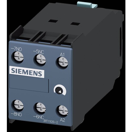 3RT1926-2EC31 Siemens Hilfsschalter Zeitbereich 5-100s, AC100-127V Produktbild