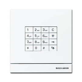 8300-0-0416 Busch-Jaeger Außenstat mit Tastatur 83100/71-664 Produktbild