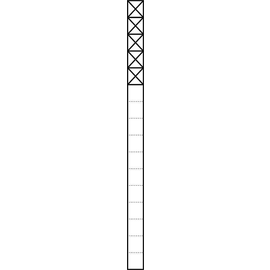 200038272-00 Siedle KS 616 5 SM Kommunikations Stele KS 616 5 SM silber Produktbild