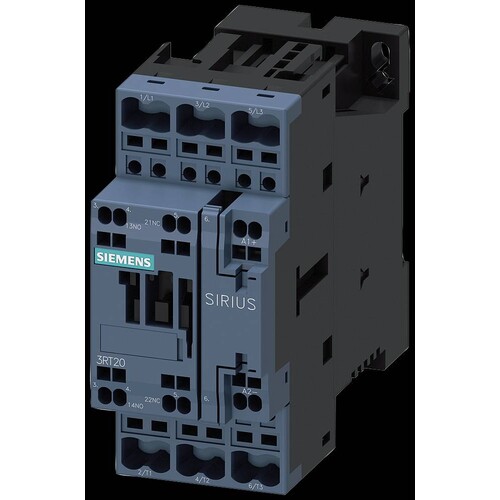 3RT2026-2KB40 Siemens Koppelschütz, AC- 3e, 25 A/11 kW/400V, 3-polig, DC 24V, 1 Produktbild