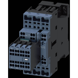3RT2028-2BB44 Siemens Schütz, AC-3e, 38 A/18,5 kW/400V, 3-polig, DC 24V, 2S+2Ö, Produktbild