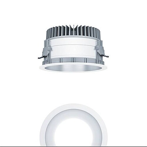 60815884 Zumtobel PANOS EVO R200H 22W LED840 SM WH Produktbild