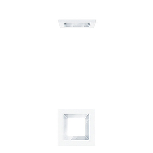 60800783 Zumtobel PANOS INF/EVO IP54 GLAS CLEAR Q100 WH Produktbild
